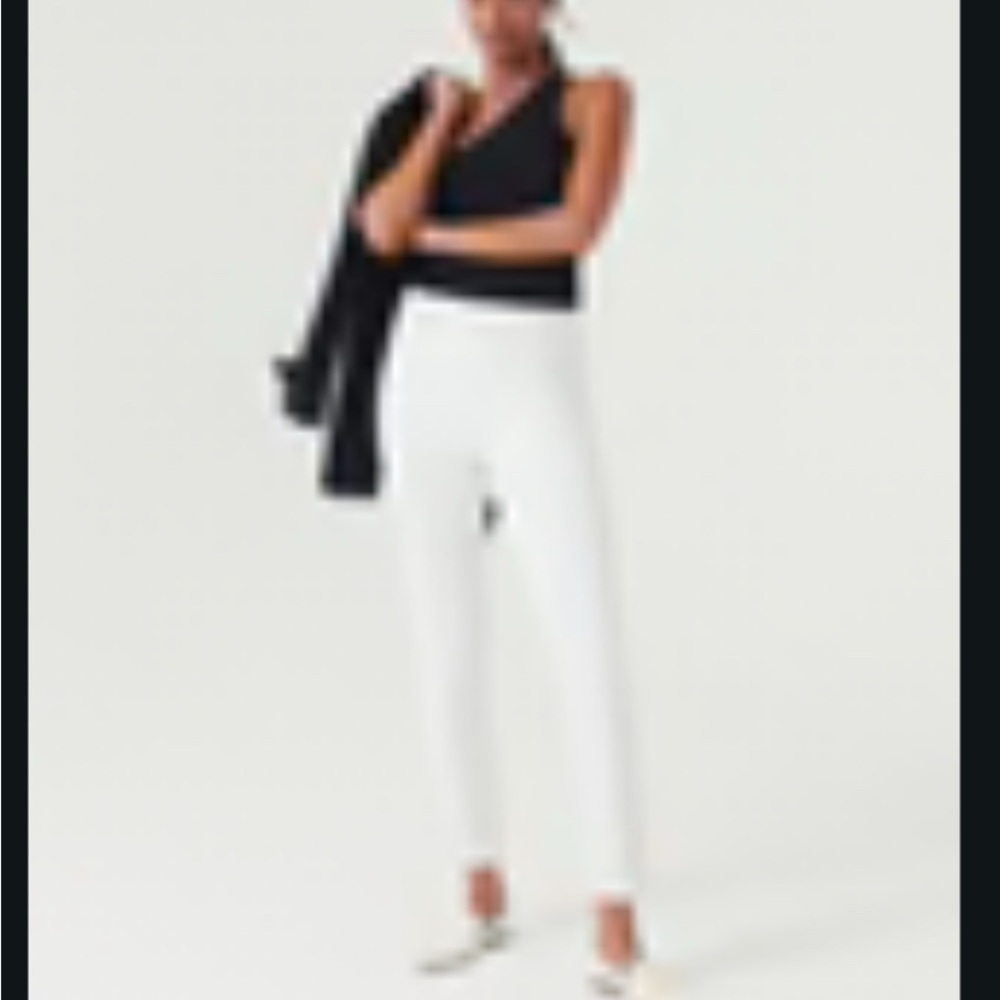 SPANX White slim pants